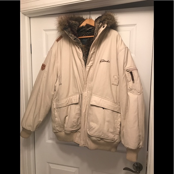 akademiks reversible fur jacket